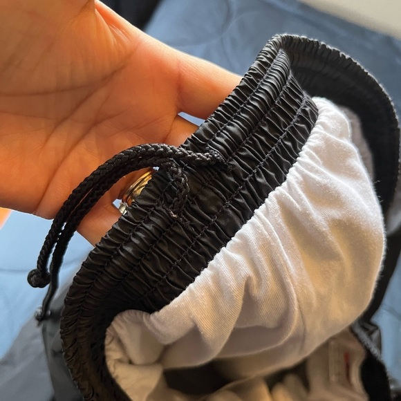 Nike Vintage 90s Track Pants Black Parachute Joggers Men’s L Y2K Retro - Picture 11 of 14